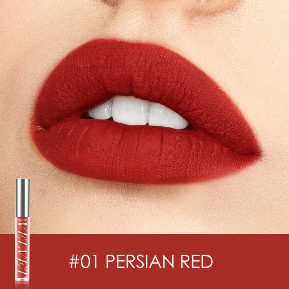 NEW Focallure Velvet Liquid Lipstick #01